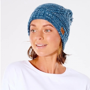 Gorro Rip Curl Flecker Pom-pom Beanie Dark Teal