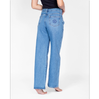 Calça Rip Curl Las Dalias Denim 0006wpa Washed Blue
