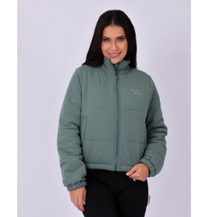Jaqueta Riu Kiu Puffer Thermo 11114 Verde