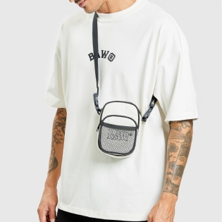 Shoulder Bag Baw  Outline Goth 0095266 Off White