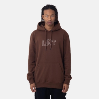 Moletom Lost Bad Times 22513607 Marrom Chocolat
