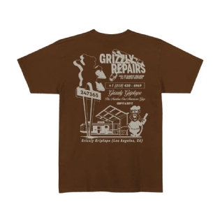 Camiseta Grizzly Repairs Gmc2401p09 Brown
