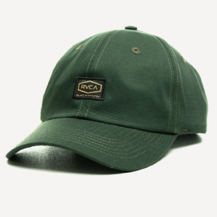 Boné Rvca Dayshift Strapback R911a0145 Verde Escuro