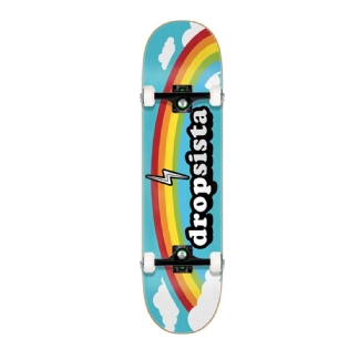 Skate Drop Dead Sista Kids 7.5 Rainbow
