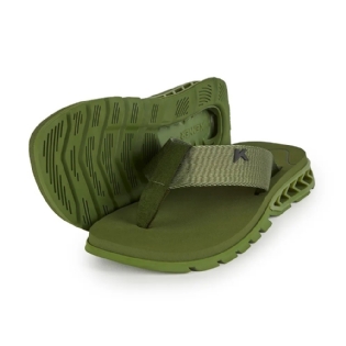 Chinelo Kenner Rakka Mono Verde Militar