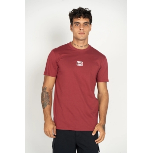 Camiseta Billabong Bracket Wave B471a1120 Vinho