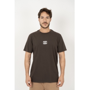 Camiseta Billabong Bracket Wave B471a1120 Marrom Escuro