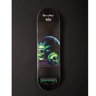 Shape Lost Maple Rick And Morty 8.5 Skull