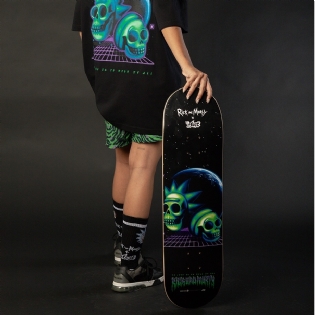 Shape Lost Maple Rick And Morty 8.5 Skull