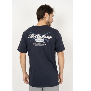 Camiseta Billabong Crossboards B471a1142 Marinho