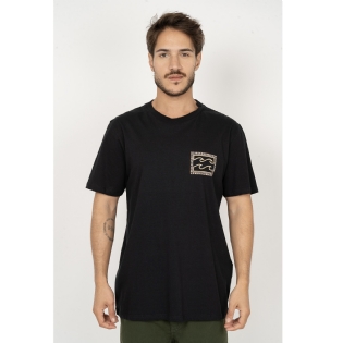Camiseta Billabong Crayon Wave Ii B471a1027 Preto