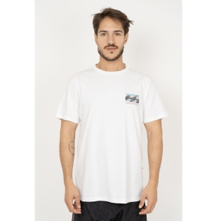 Camiseta Billabong Crayon Wave Ii B471a1158 Branco