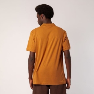 Polo Mcd Texture 12622401 Mostarda Bronze