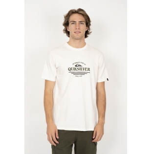 Camiseta Quiksilver Type Line Q471a1002 Snow White