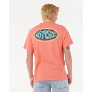 Camiseta Rip Curl Oval Gm 0481mte Rose Sky