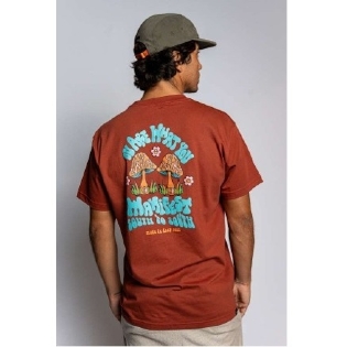 Camiseta South To South Manifest 19511 Terracota