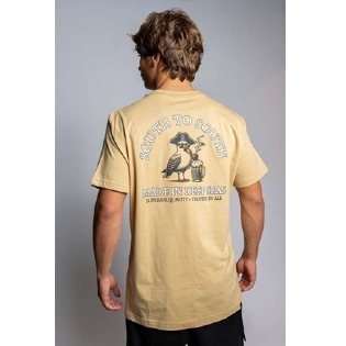 Camiseta South To South Captain Gull 19518 Caqui