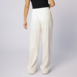 Calça Riu Kiu Linen Com Amarração 11271 Off White
