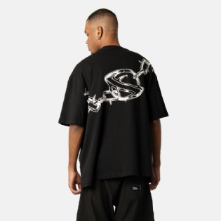 Camiseta Lost Metal 22622602 Preto