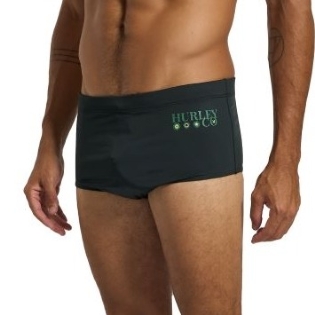 Sunga Hurley Simple Hyrb1007 Preto